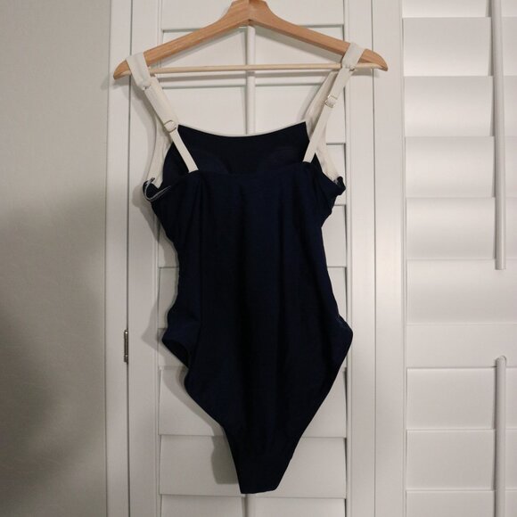 Shade & Shore One Piece in Navy and White 14 NEW - Picture 3 of 7
